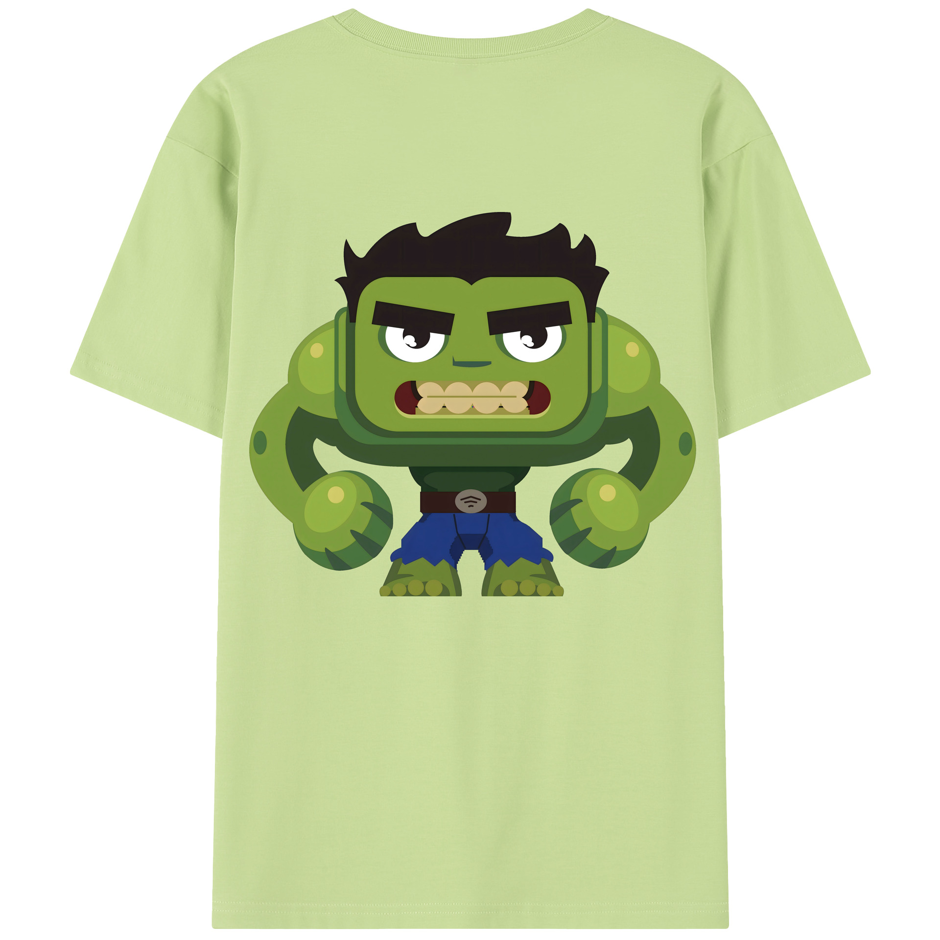 （画像用） アベンジャーズ The Avengers 綿100％半袖Tシャツ（背面プリント）
